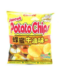 Calbee Honey And Butter Flavoured Potato Chips 55g