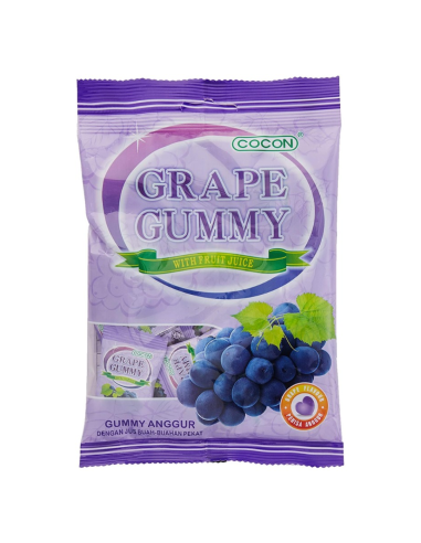Cocon Gummy Jelly Sweets Grape 100g -  - 零食 ZH