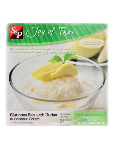 S&P Glutinous Rice with Durian in Coconut Cream 200g (Frozen) -  - ...