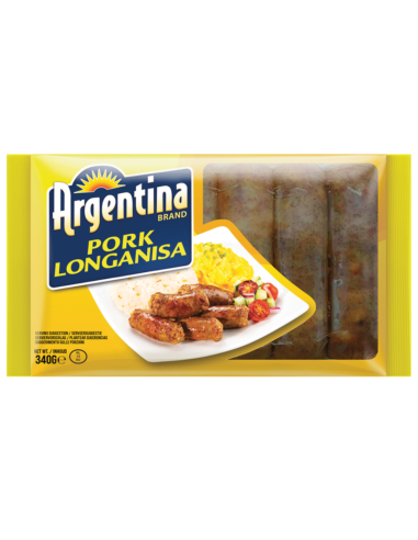 Argentina Frozen Pork Longganisa 340g