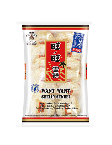 Want Want Shelly Senbei Rice Crackers 118g