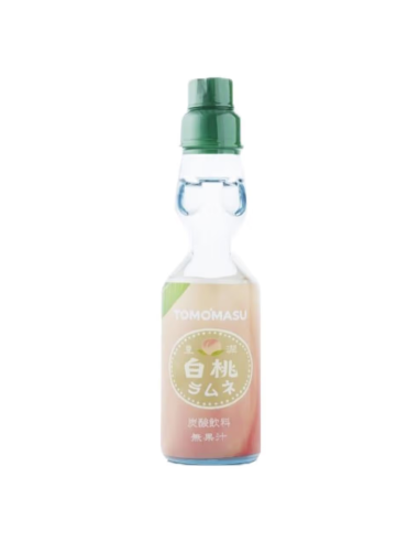 Tomomasu White Peach Ramune 200ml