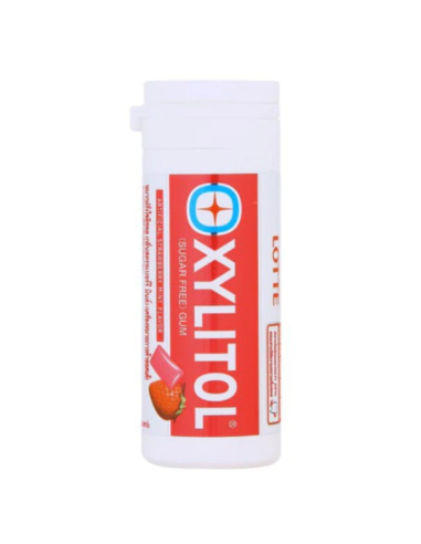 Lotte Xylitol Strawberry Mint (Sugar Free Gum) 29g -  - 零食 ZH