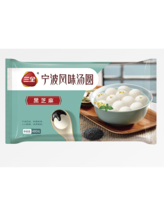 SQ Glutinous Rice Balls Black Sesame 400g