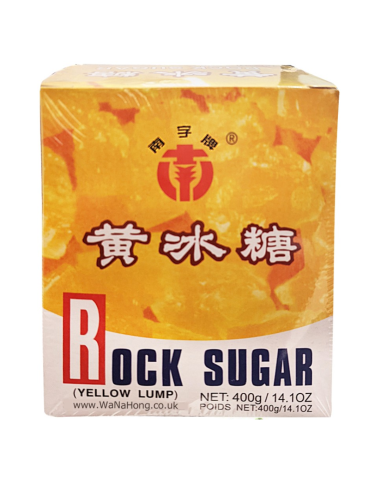 Nan Brand Yellow Rock Sugar (Lump Sugar) 1 case (400gx50)