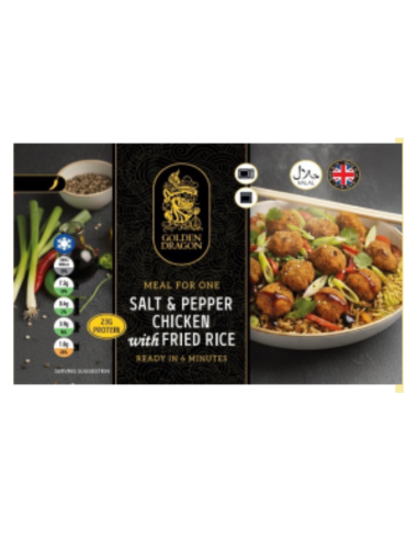Golden Dragon Salt & Pepper Chicken with Fried Rice 300g