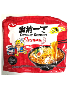 Nissin Demae Noodles - Sesame Oil Flavour 100gx5 (Pack of 5)