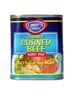 Lady's Choice Chunky Corned Beef Filipino Style 340g
