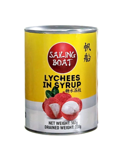 Sailing Boat Lychees in Light Syrup 567g