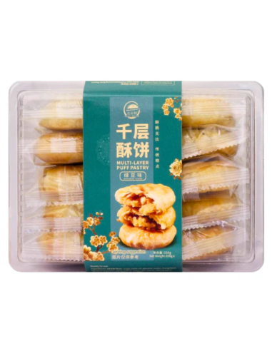 送仙橋綠豆千層酥餅 358g