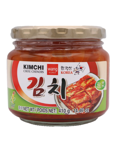 Wang Cabbage Kimchi in Glass Bottle 410g