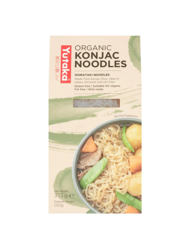 Yutaka Gluten Free & Organic Konjac Noodles 313g
