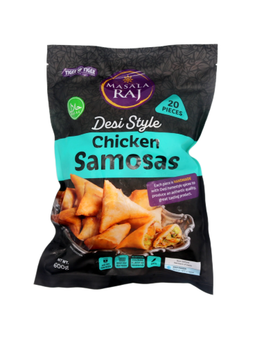 Tiger Tiger Masala Raj Chicken Samosas 600g