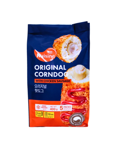 Kuisine Crispy Corn Dog with Chicken Sausage 80g*5