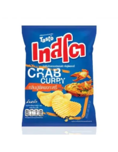 Tasto Potato Crisp Crab Curry 69g