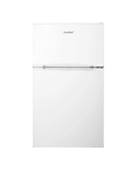 COMFEE White 87L 2-Section Under Counter Fridge Freezer with Removable Shelves (AJ0390)