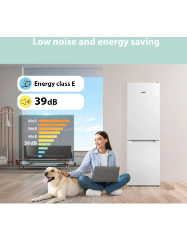 COMFEE 174L Freestanding Low Frost Fridge Freezer (AJ0787)