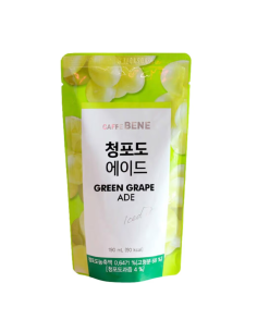 Caffebene Green Grape Ade Pouch 190ml