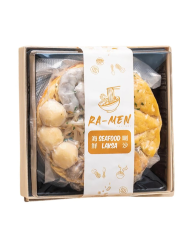 WNGF Frozen Singapore Seafood Laksa Ramen 800g