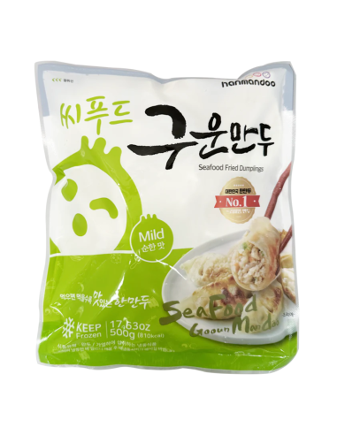 Hanmandoo Mild Seafood Fried Dumpling 500g