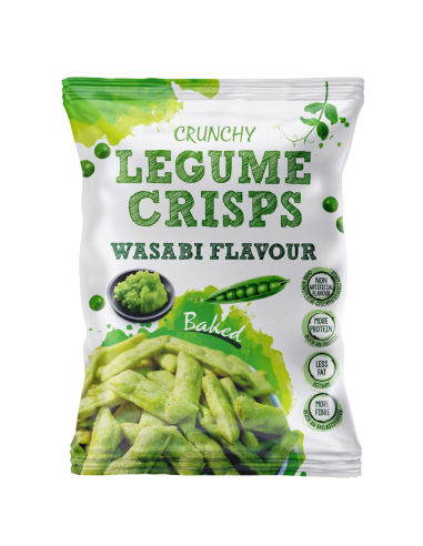 Want Want Legume Crisps Wasabi 85g