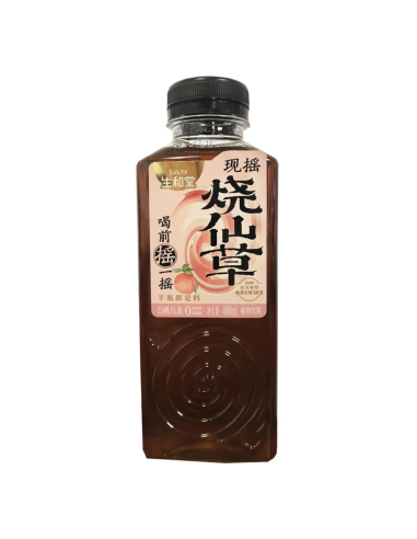 生和堂燒仙草飲-白桃烏龍400ml
