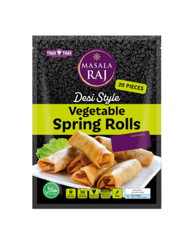 Tiger Tiger Masala Raj Vegetable Spring Rolls 600g