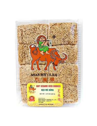 ASIAN BOY Soft Sesame Seed Cookies 250g -  - 零食 ZH