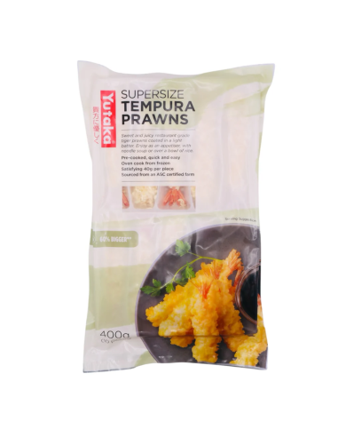 Yutaka Supersize Tempura Prawns 400g (10pcs)