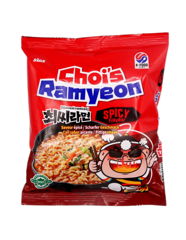 Choi's Ramyeon Multi pack -Spicy flavour 112.5g*5