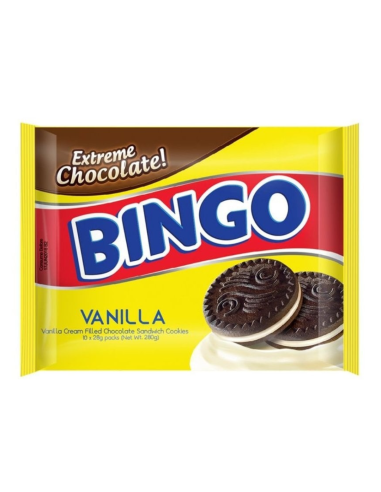 Bingo Cookie Vanilla 28g*10