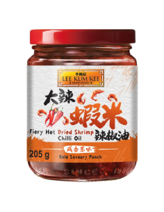 LKK Fire Hot Dried Shrimp Chilli Oil 205g