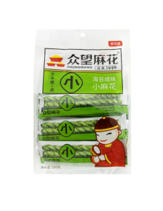 眾望小麻花-海苔鹹味180g