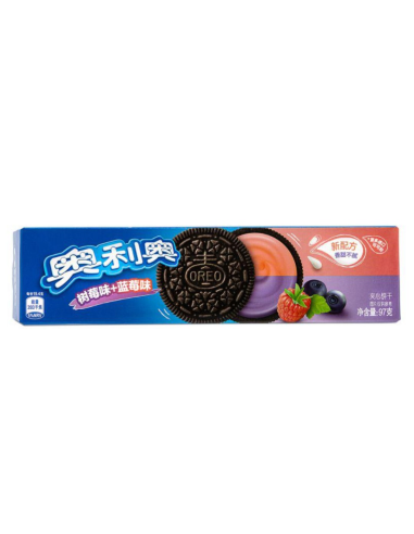 Oreo Cookies - Blueberry & Raspberry Flavoured 97g -  - 零食 ZH
