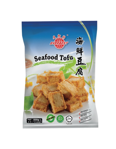 Everbest Vegetarian Seafood Tofu 500g (Frozen)
