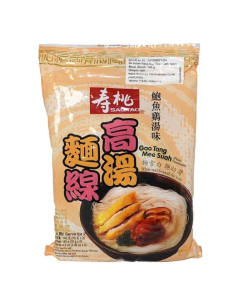 壽桃牌高湯麵線-鮑魚雞湯味 140g