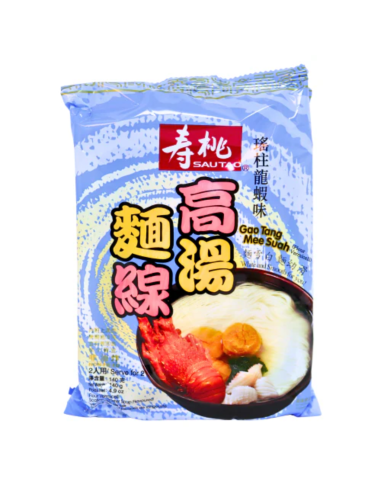 壽桃牌高湯麵線-龍蝦瑤柱湯味 140g