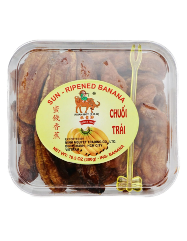 Asian Boy Preserved Banana Whole 300g