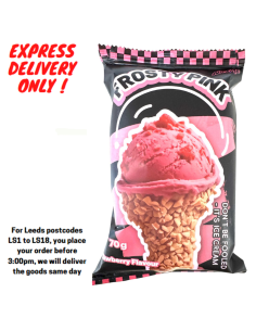 Chicken Drumstick Shaped Frozen Dessert - Strawberry Flavour 70g