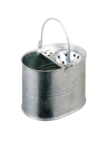 Preema Galvanised Mop Bucket and Wringer - 1pc