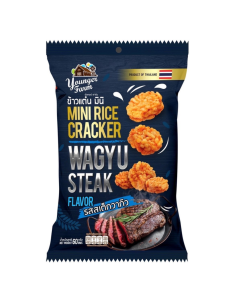 Younger Farm Mini Rice Cracker - Wagyu Steak 60g