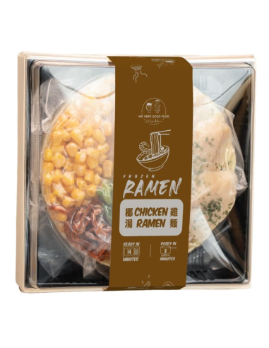 馬來椰香雞肉白湯拉麵 800g