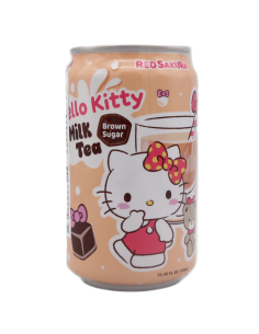 Red Sakura - Hello Kitty Brown Sugar Milk Tea 310ml