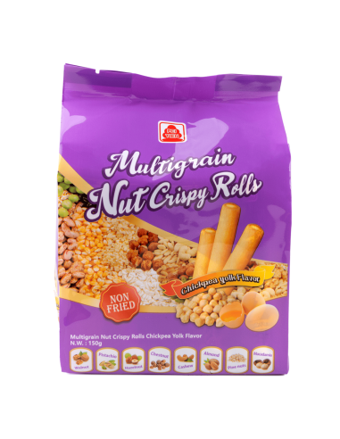 Pei Tien Multigrains Nut Crispy Roll Chickpea Yolk 150g