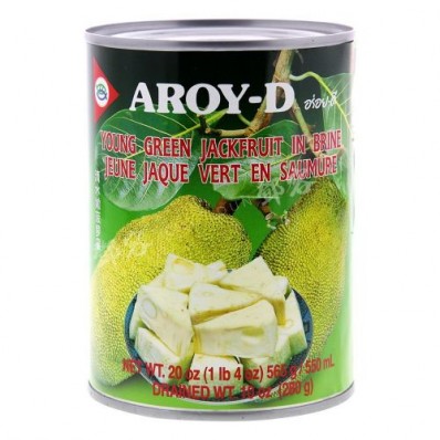 AROY'D YOUNG GREEN JACK FRUIT BRINE 565G