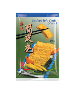 First Choice Sweetcorn Beancurd Roll 200g