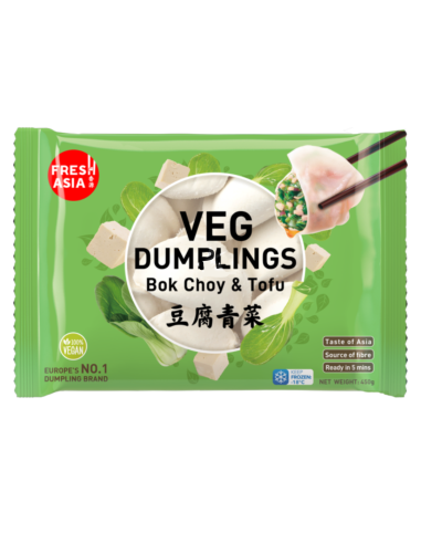 Freshasia Bok Choy & Tofu Dumplings 450g