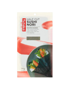Yutaka Roasted Seaweed -Sushi Nori Half 10pcs
