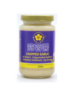 Gold Plum Chopped Garlic 220g