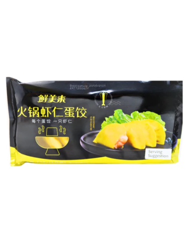 鮮美來火鍋蝦仁蛋餃120g